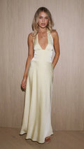 Odessa Maxi Dress - Yellow