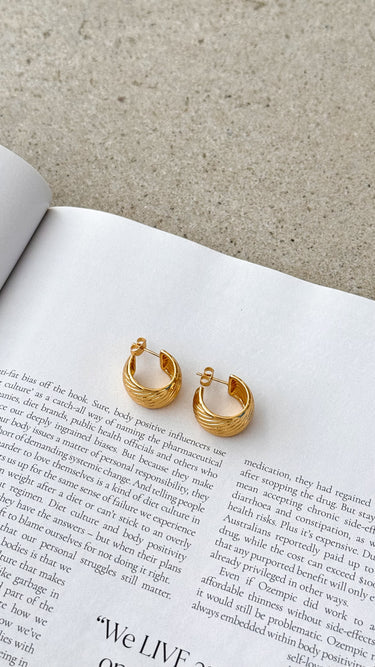 Ziggy Earrings - Gold